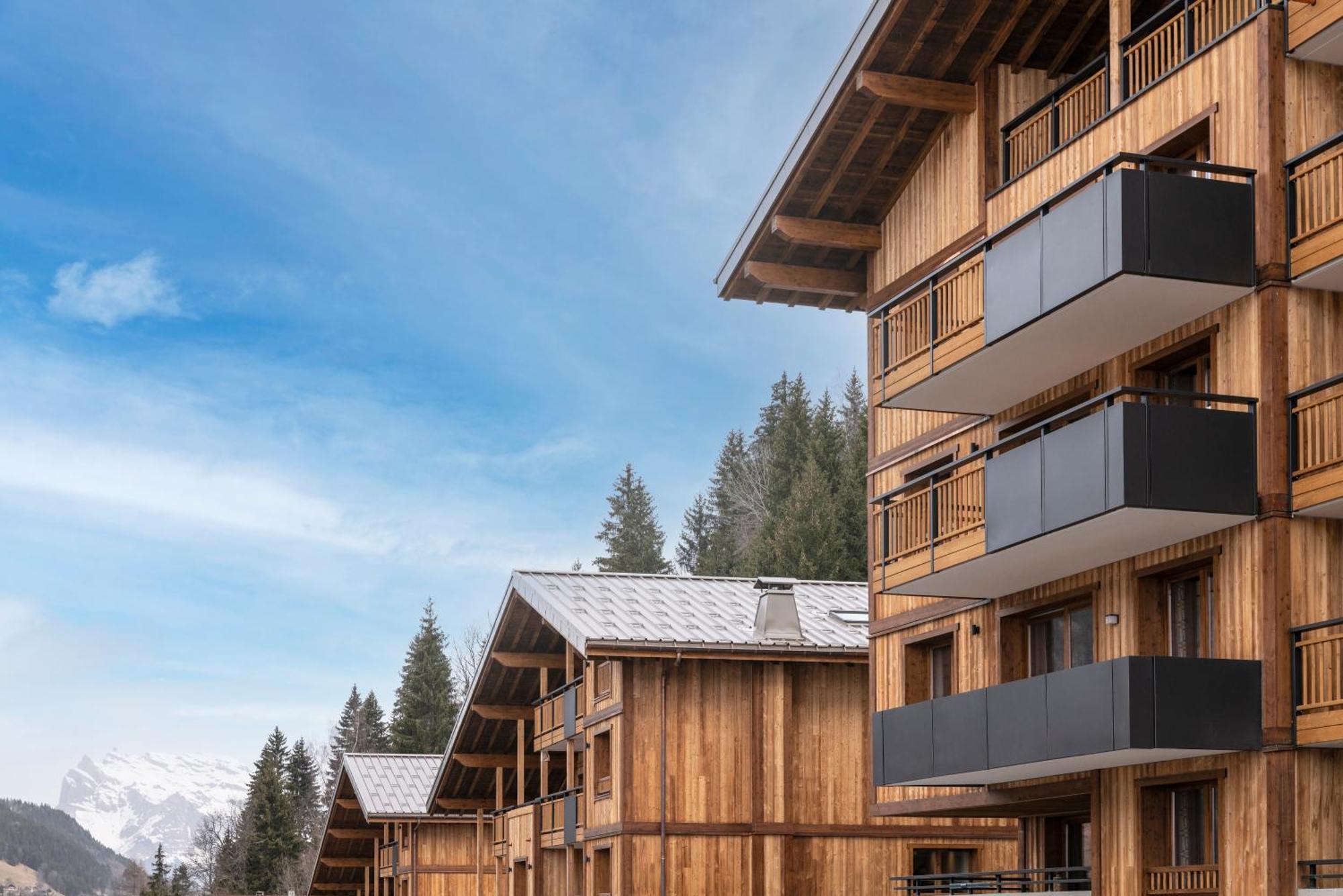 Les Chalets Laska Les Contamines-Montjoie Exteriör bild
